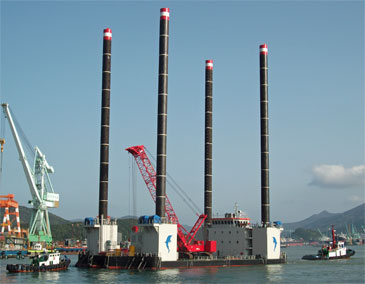 1,500 tonne Jack Up Barge