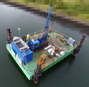 80-tonne Capacity Self Elevating General Jack Up Barge Platform
