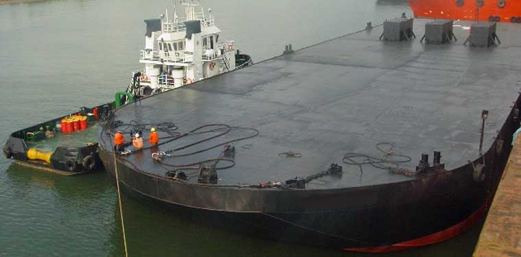 300-feet (91.44 m) 8,000-tonne DWT Deck Barge