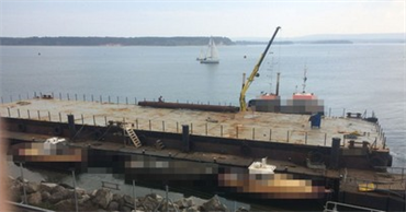 50.00 x 14.00 x 300 m Deck Barge For Charter