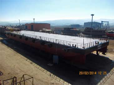 61.5 m Deck Barge with Crane Tracks (NEW BUILD)