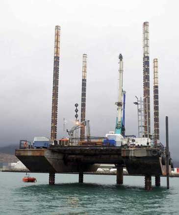 80-tonne Modular Jack Up Barge