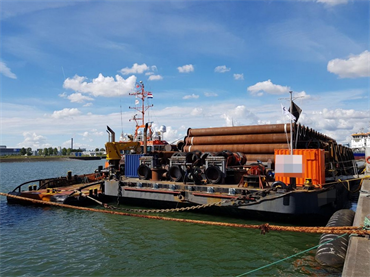 2840 DWT Deck Barge 60m x 20m x 4m (Flat Top Pontoon) 