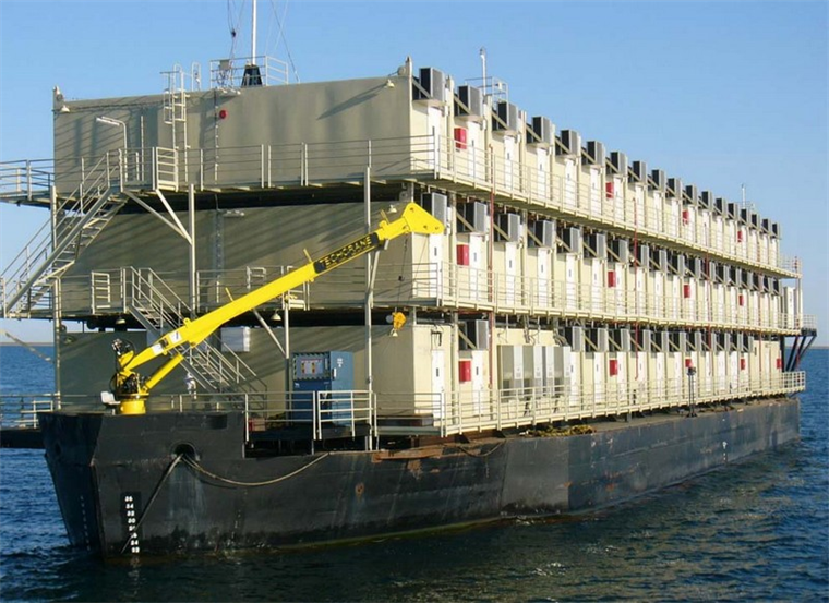 Twin 290-man Accommodations Barges 